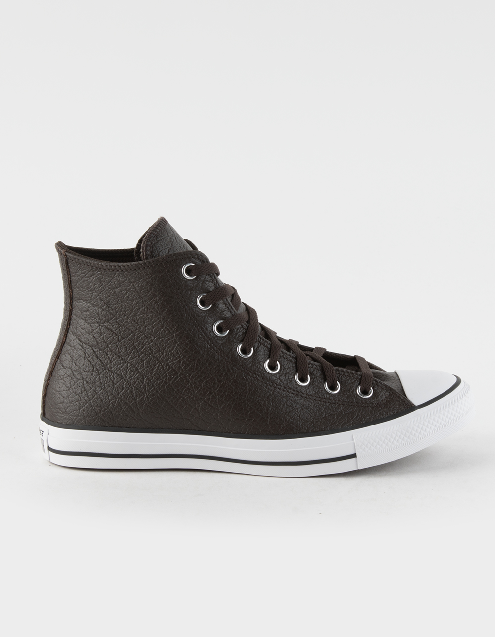 Converse Chuck Taylor All Star High Brown Leather Sneakers A01461C 