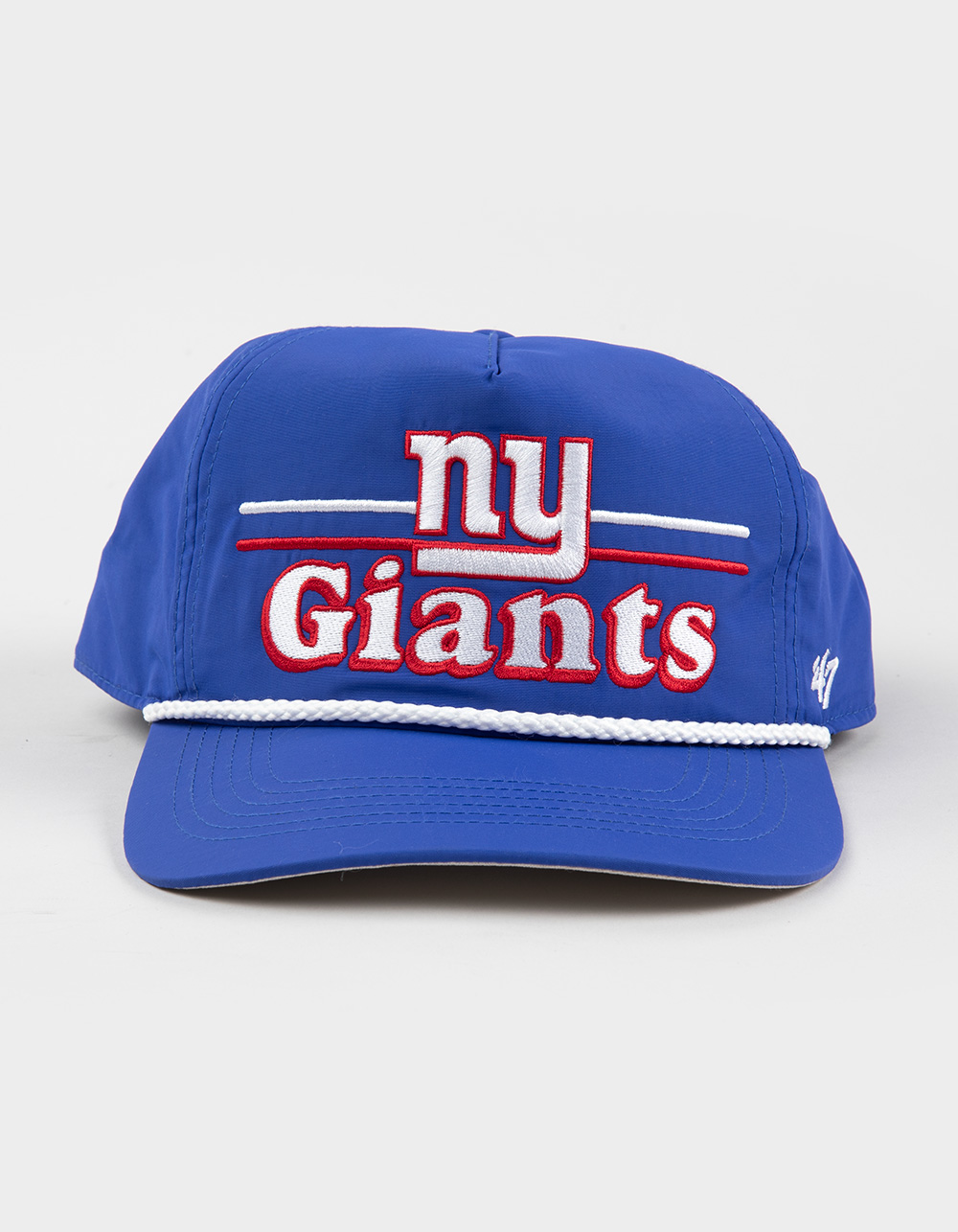 47 BRAND New York Giants Campscape '47 Hitch Snapback Hat - BLUE