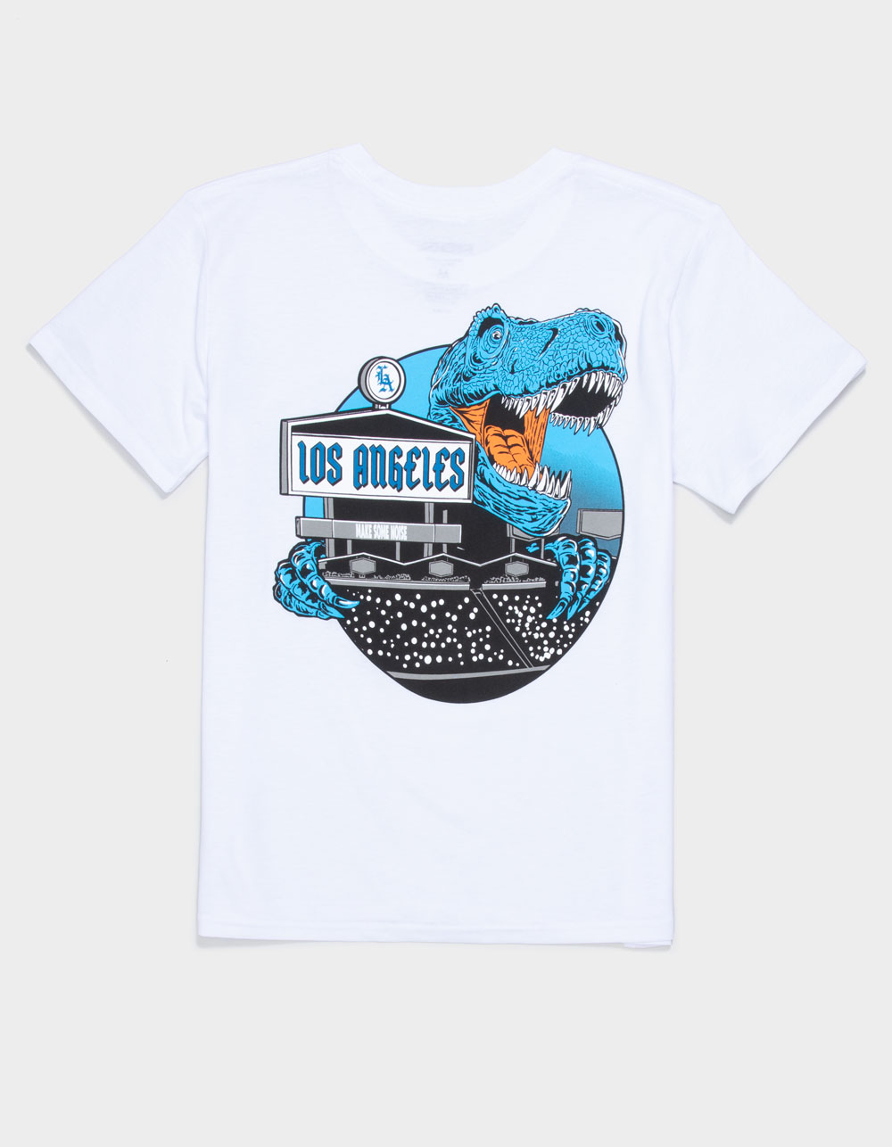 RSQ Stadium Dino Boys Tee - WHITE