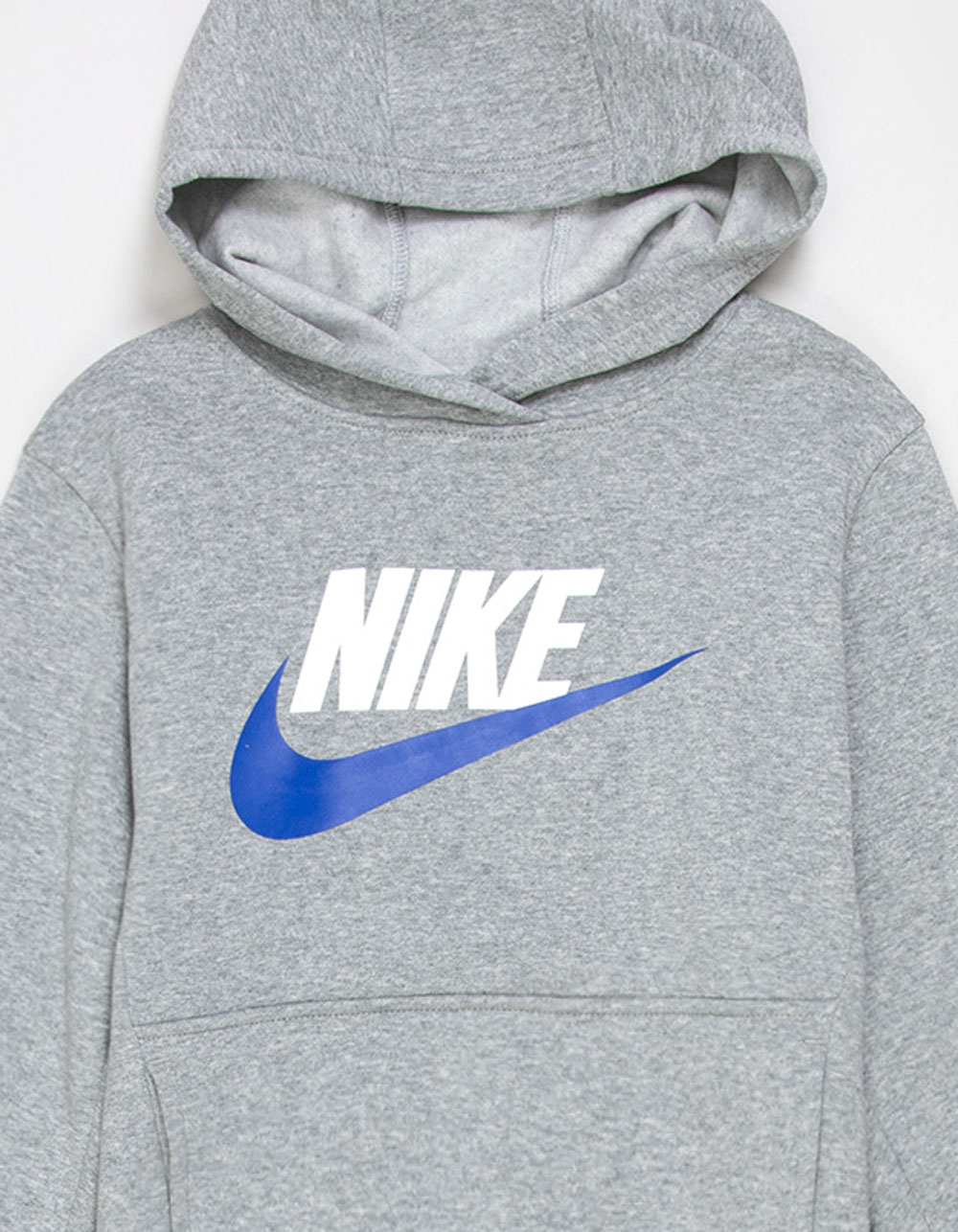 NIKE Sportswear Club Fleece Boys Hoodie - HEATHER GRAY