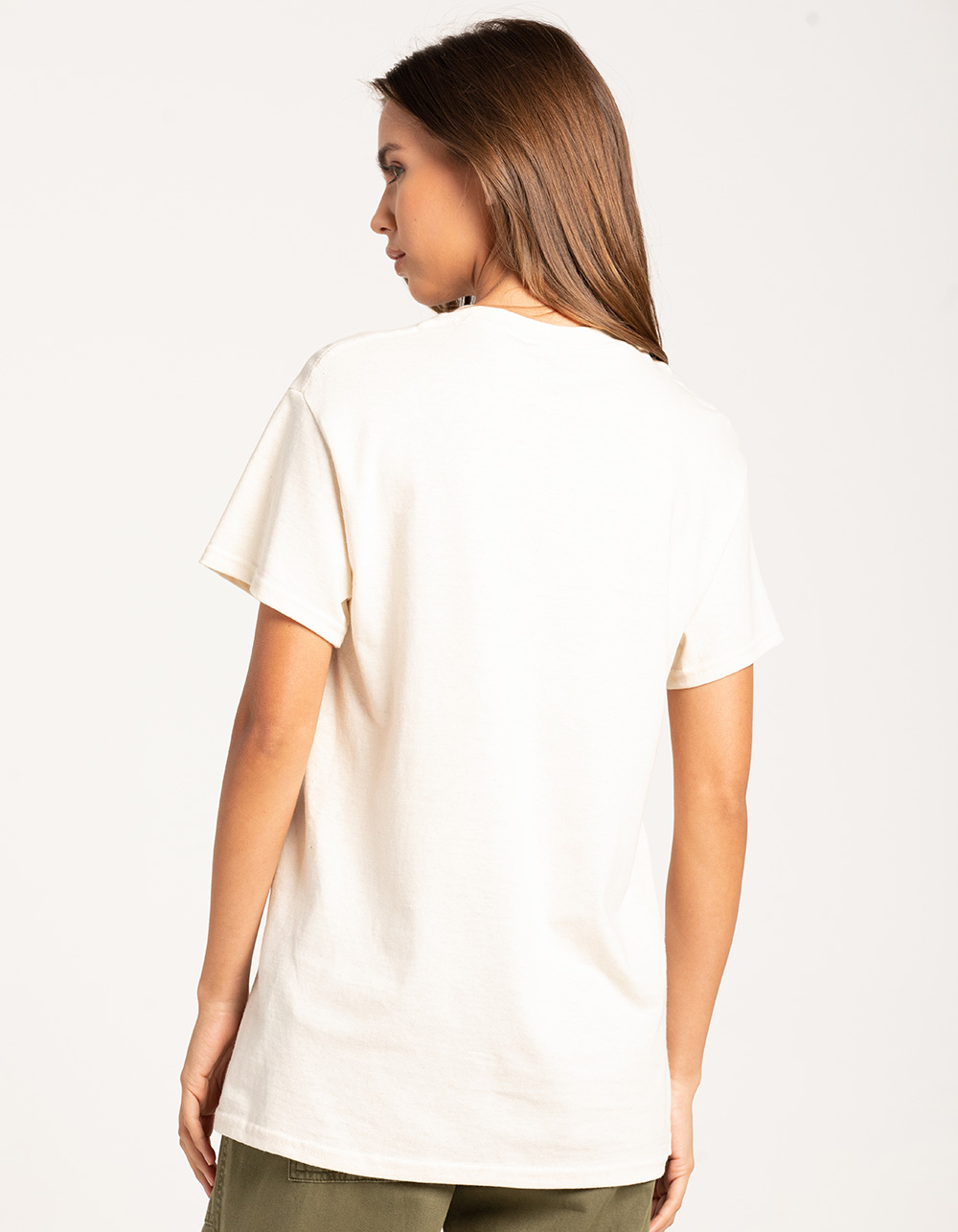 RSQ x Carina Guevara Y'all Means All Womens Tee - NATURAL