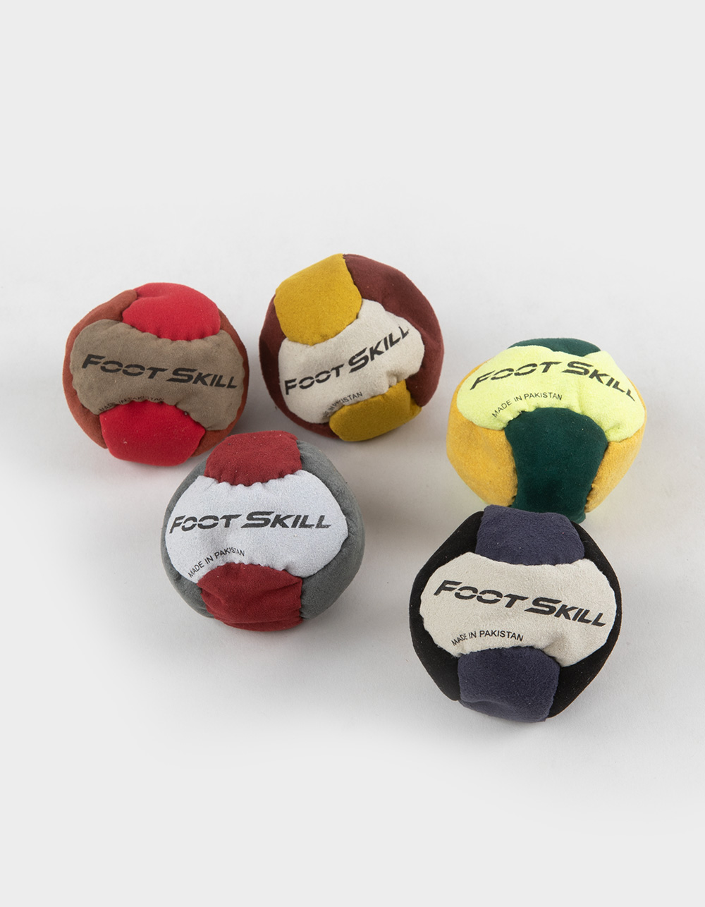 Footbag - Sack Style Foot Skill 6 Panel Footbag - ASSORTED