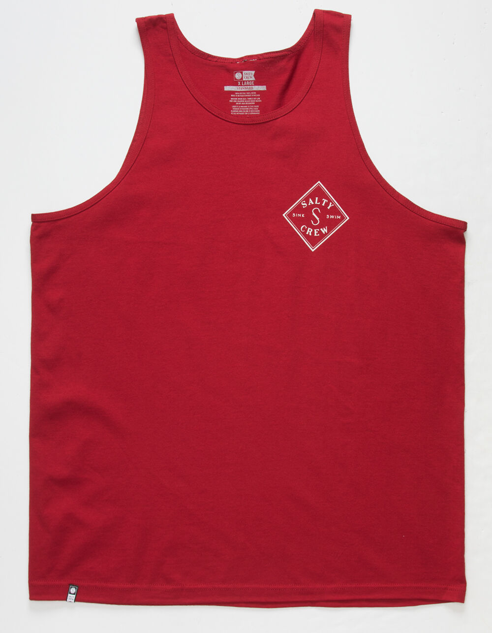 SALTY CREW Tippet Mens Burgundy Tank BURGUNDY Tillys
