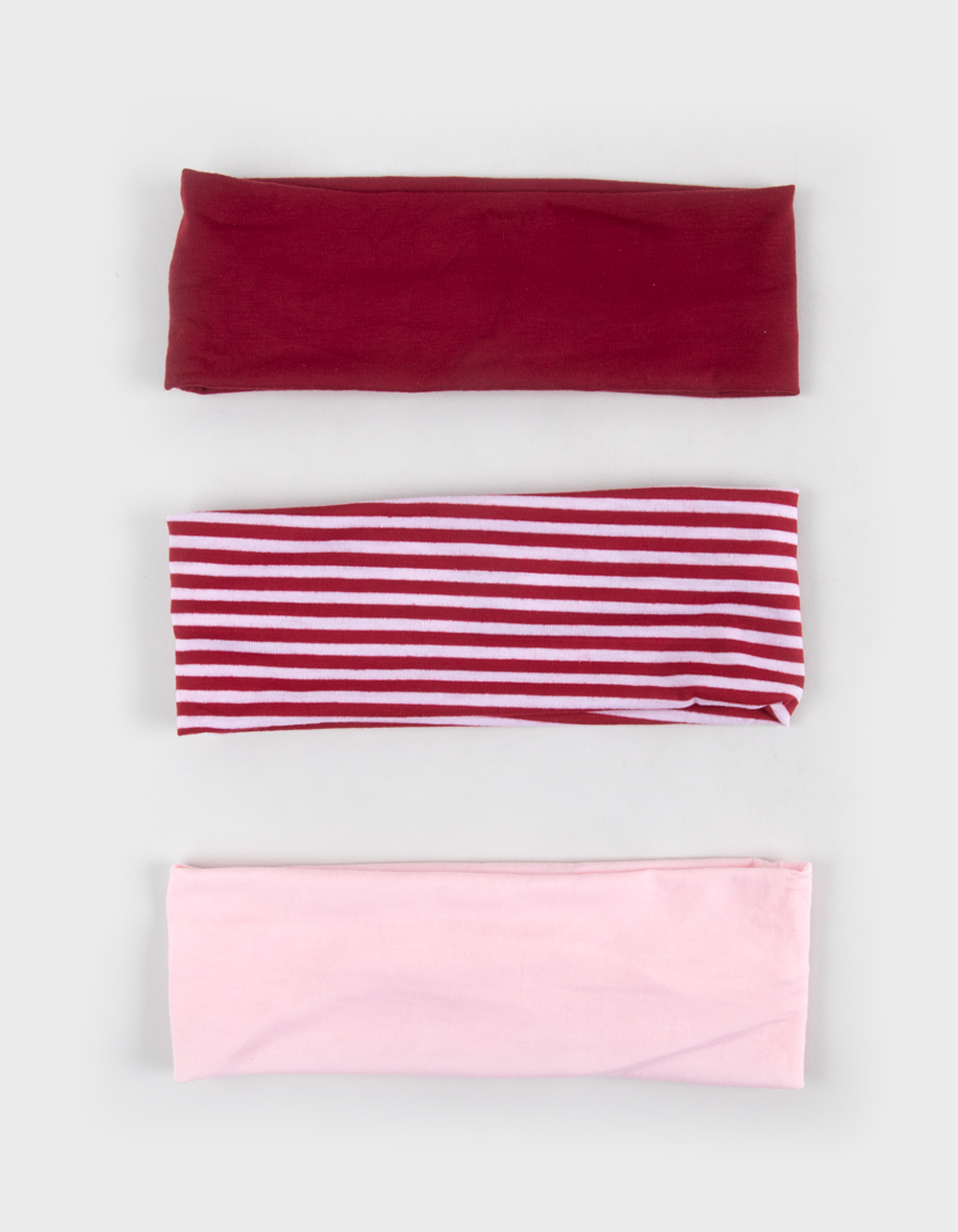 FULL TILT 3 Pack Butter Soft Headbands - PINK