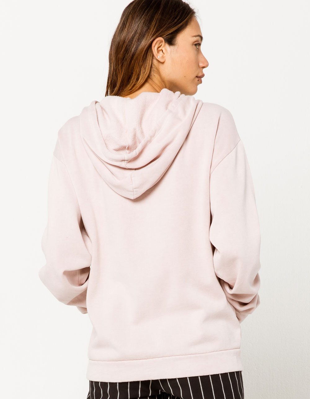 SKY AND SPARROW Dusty Pink Womens Oversized Hoodie - DUSTY PINK | Tillys