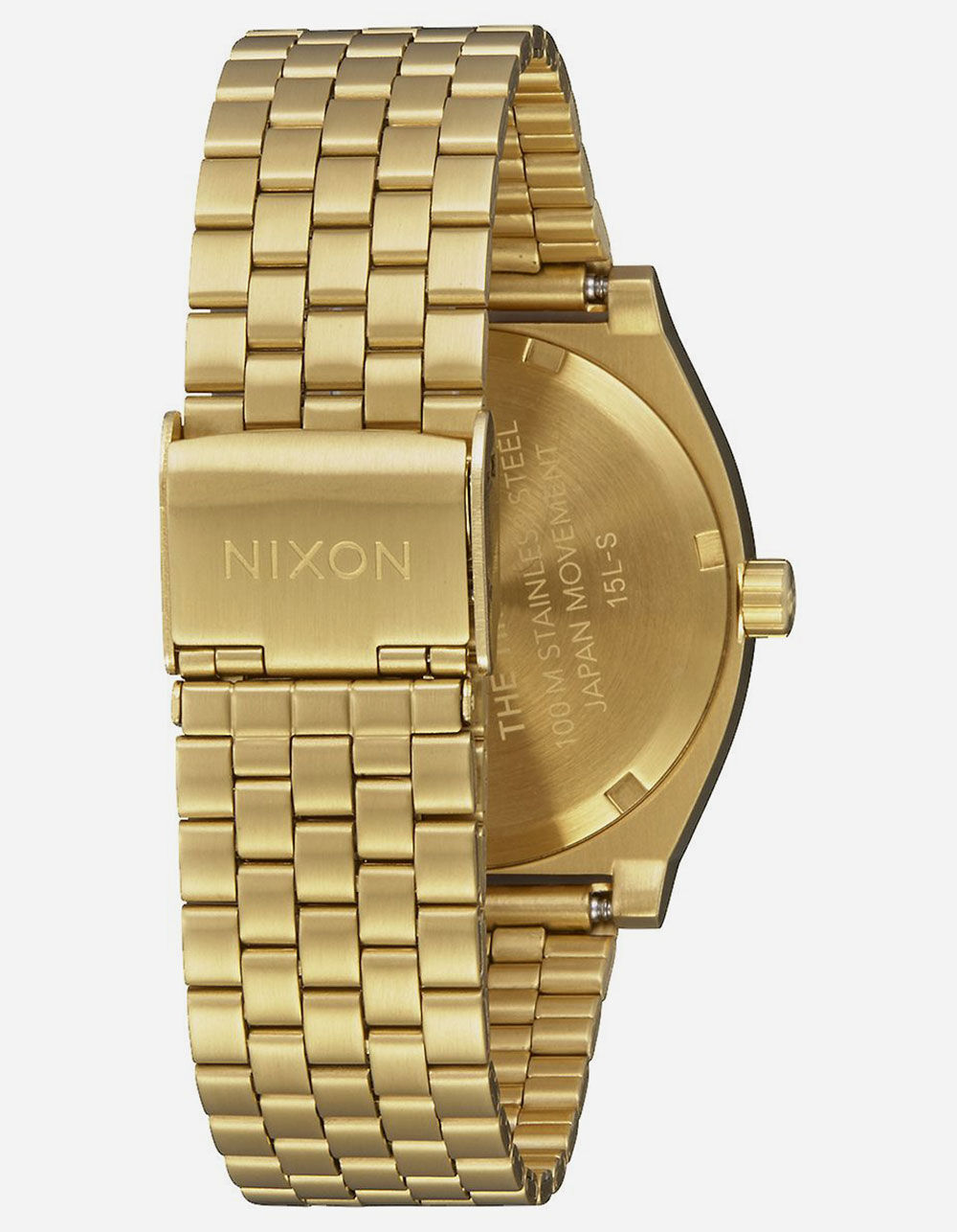 NIXON Time Teller Black & Gold Watch image number 1