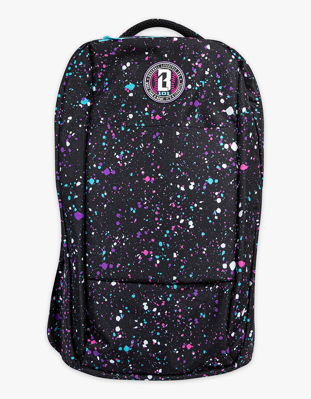 BASEBALL LIFESTYLE 101 Splatter Backpack - BLK/BLUE