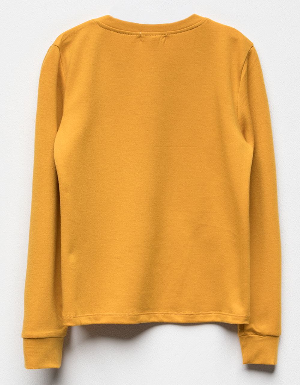 FULL TILT Patch Pocket Girls Sweatshirt - MUSTARD | Tillys