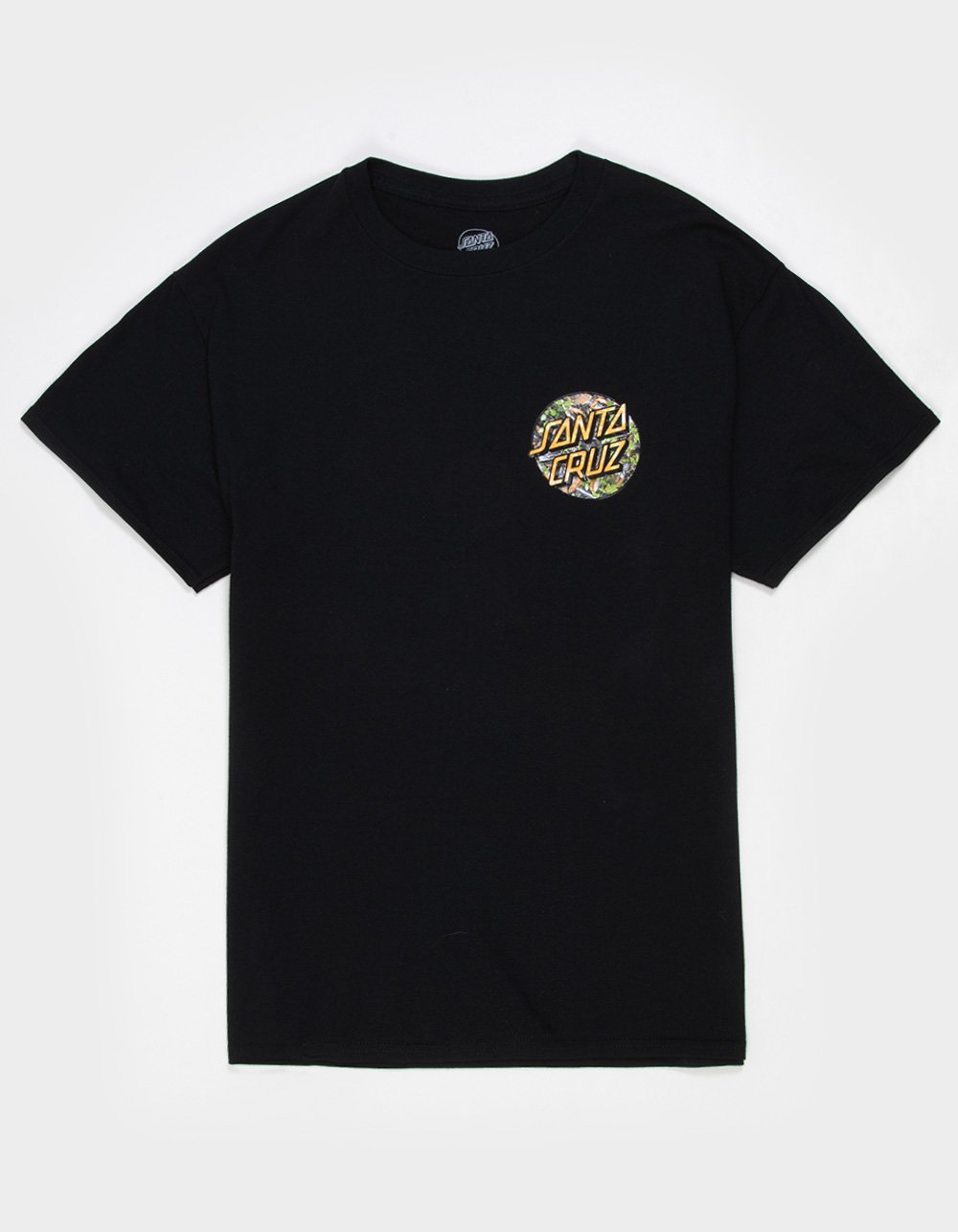 SANTA CRUZ Cloaked Dot Mens Tee - BLACK