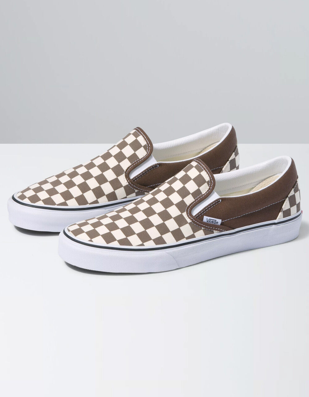 VANS Classic Slip-On Shoes - CHECKER | Tillys