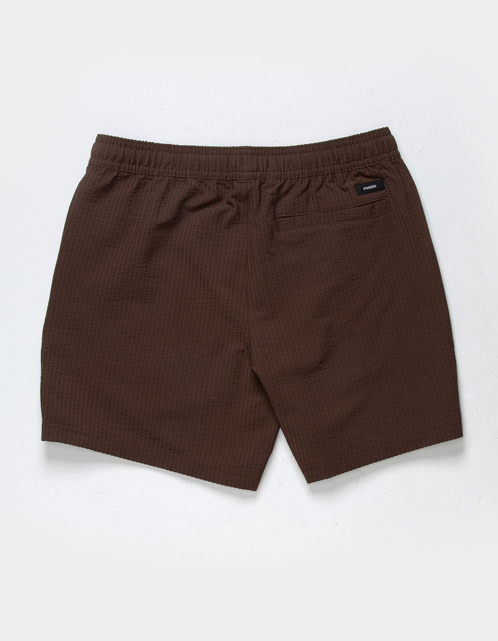 RSQ Boys Pull On Seersucker Shorts - CHESTNUT