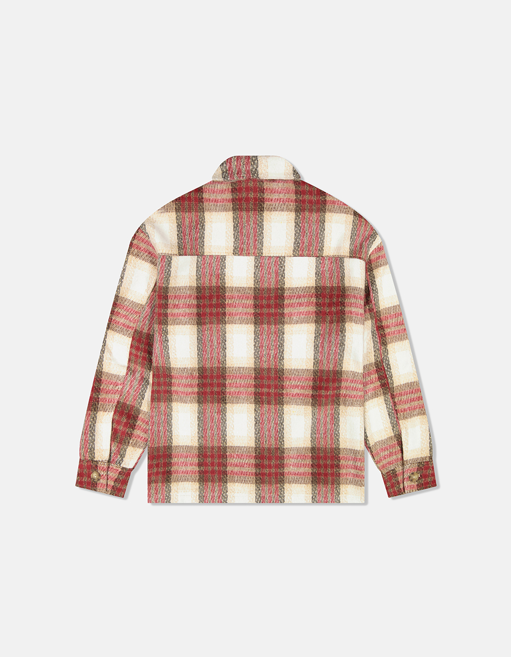WESC Button Mens Flannel Jacket