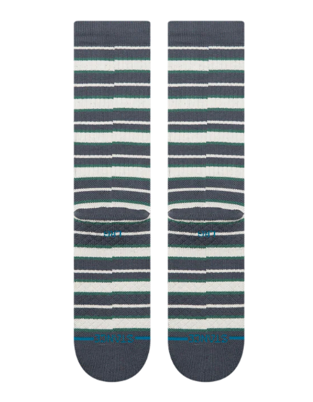 STANCE Signature Stripe Mens Crew Socks - OCEAN