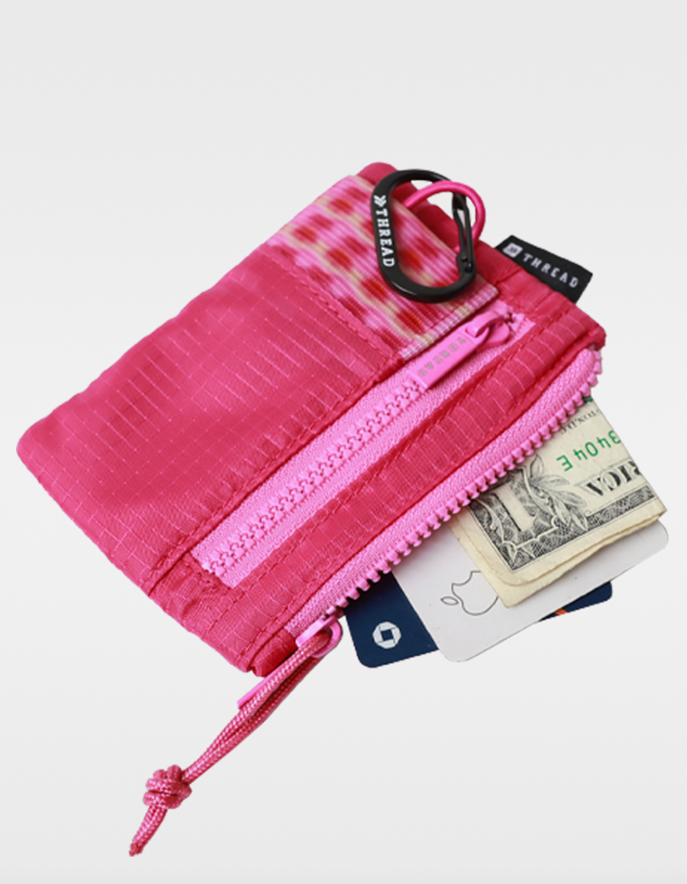 THREAD Echo Adventure Pouch Wallet - HOT PINK