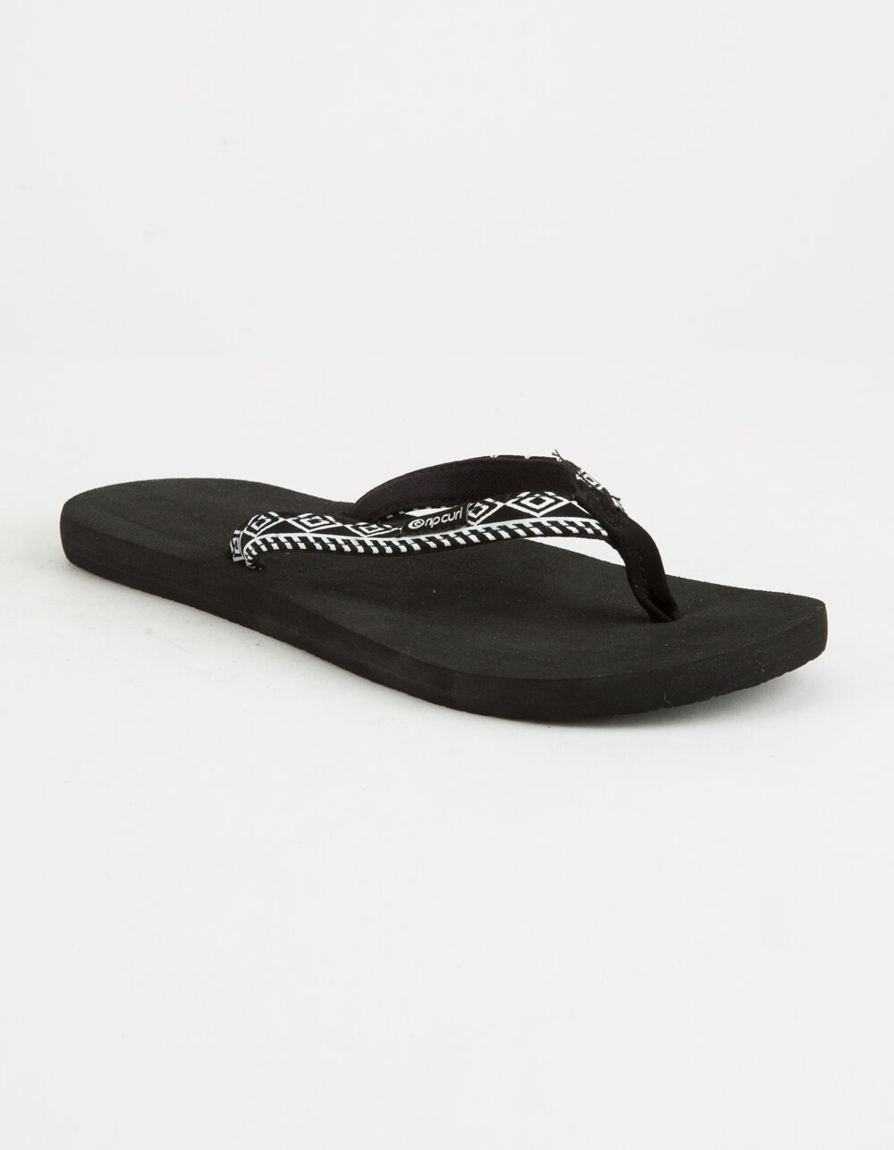 RIP CURL Freedom Black And White Womens Sandals - BLACK/WHITE | Tillys