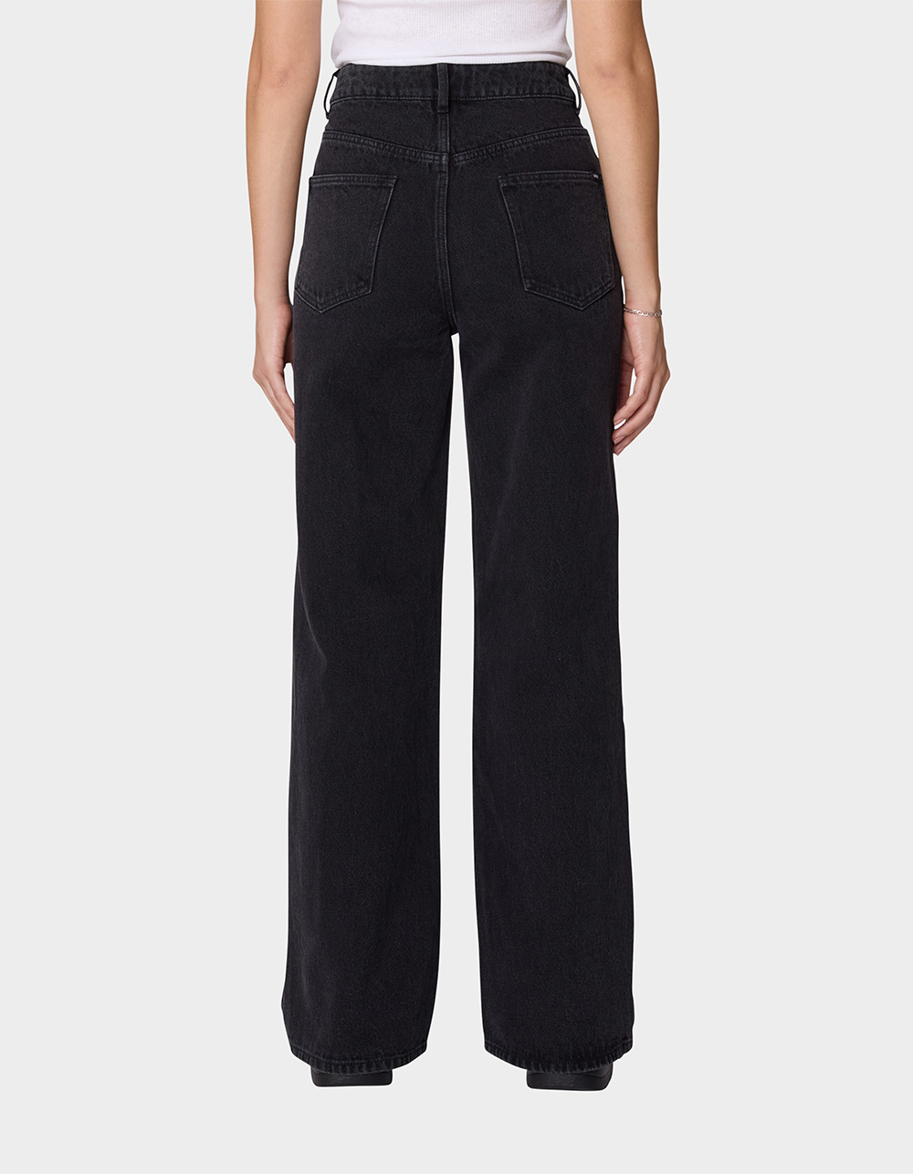 OBEY Errand II Highwaist Womens Jeans - BLACK