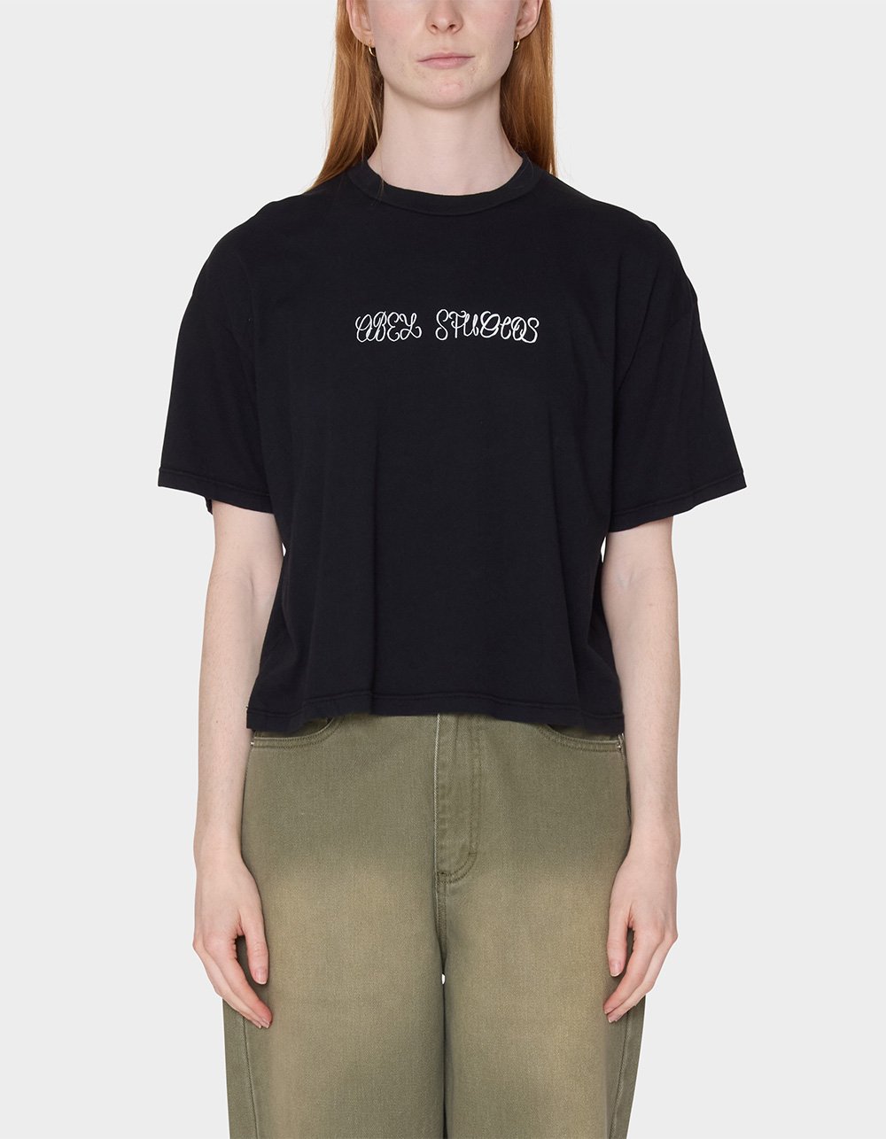 OBEY Strawberry Patch Womens Tee - BLACK