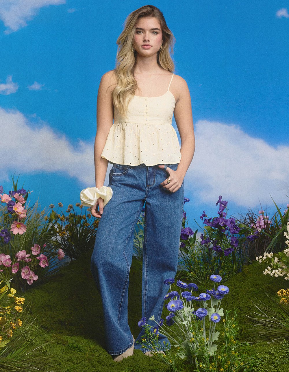 RSQ Womens Low Rise Original Baggy Jeans