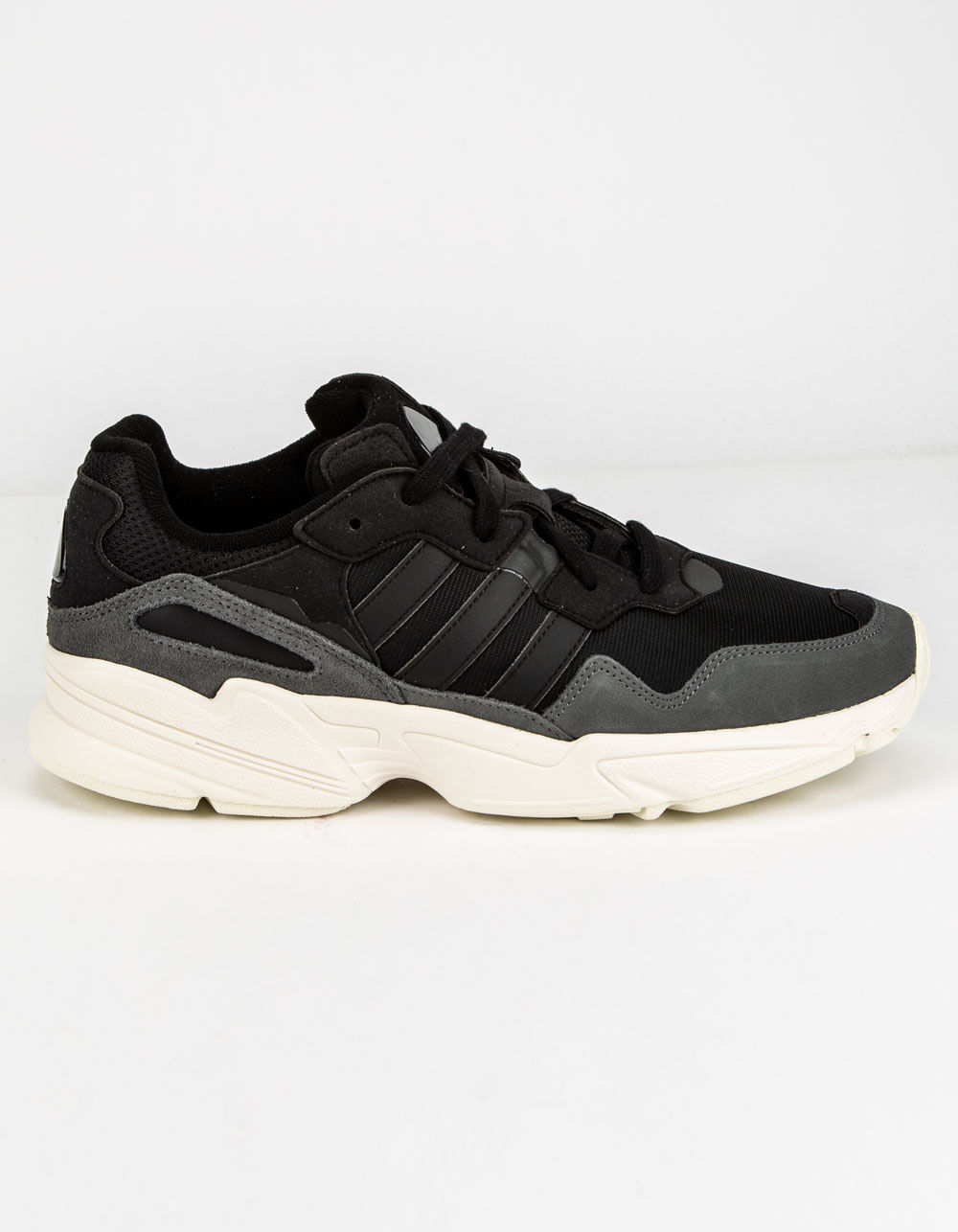 ADIDAS Yung-96 Core Black & Off White Shoes - CORE BLACK/OFF WHITE | Tillys
