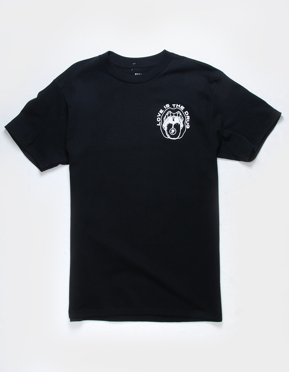 OBEY Love Is The Drug Mens Tee BLACK Tillys