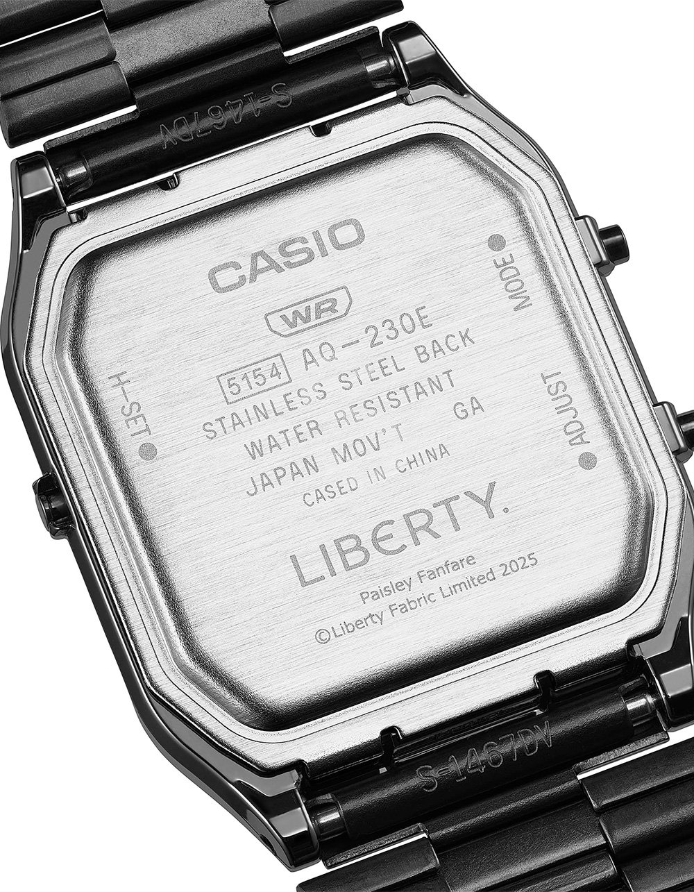 CASIO AQ230EBLT-1A Watch - BLK/WHT