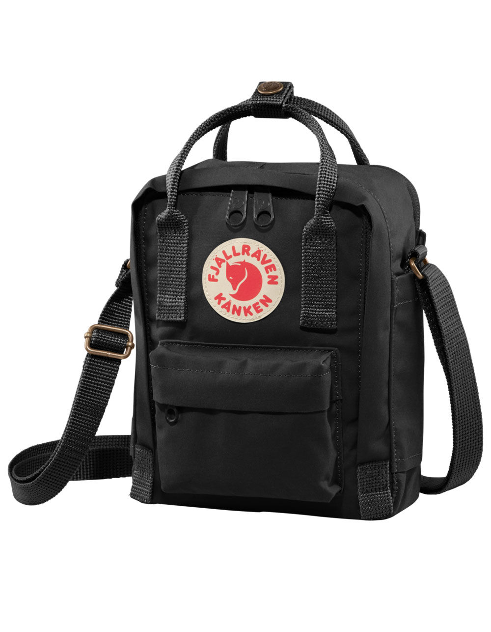 FJALLRAVEN Kanken Black Sling Crossbody Bag BLACK Tillys
