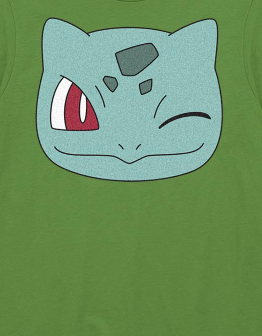POKEMON Bulbasaur Face Unisex Tee - KELLY