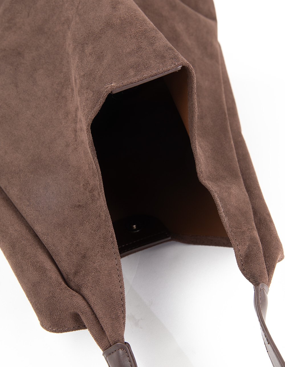 Madilyn Suede Bag - CHOCOLATE