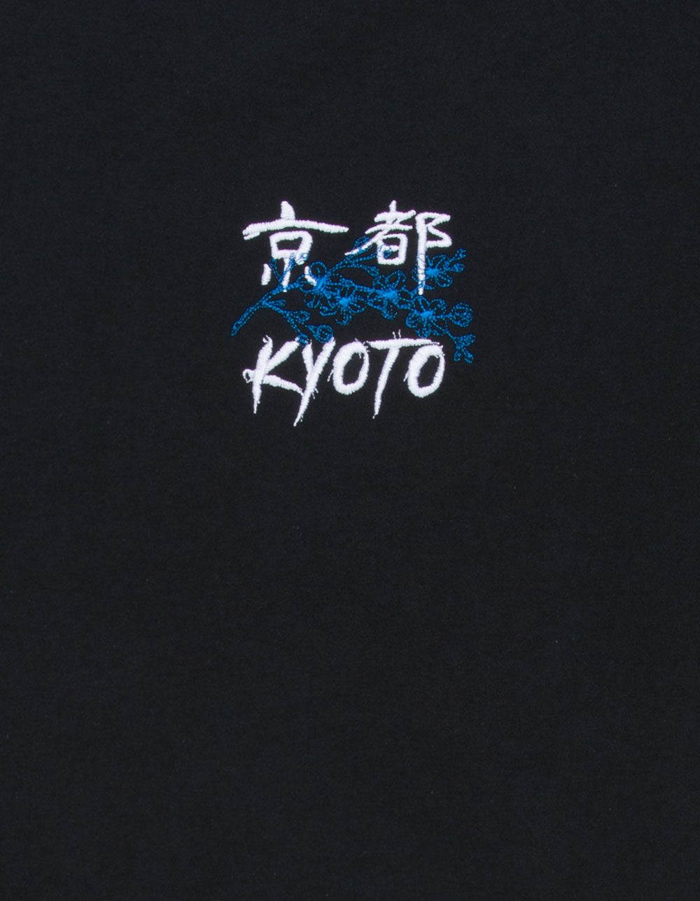 9TH LIFE Kyoto Boys Embroidered Tee - BLACK
