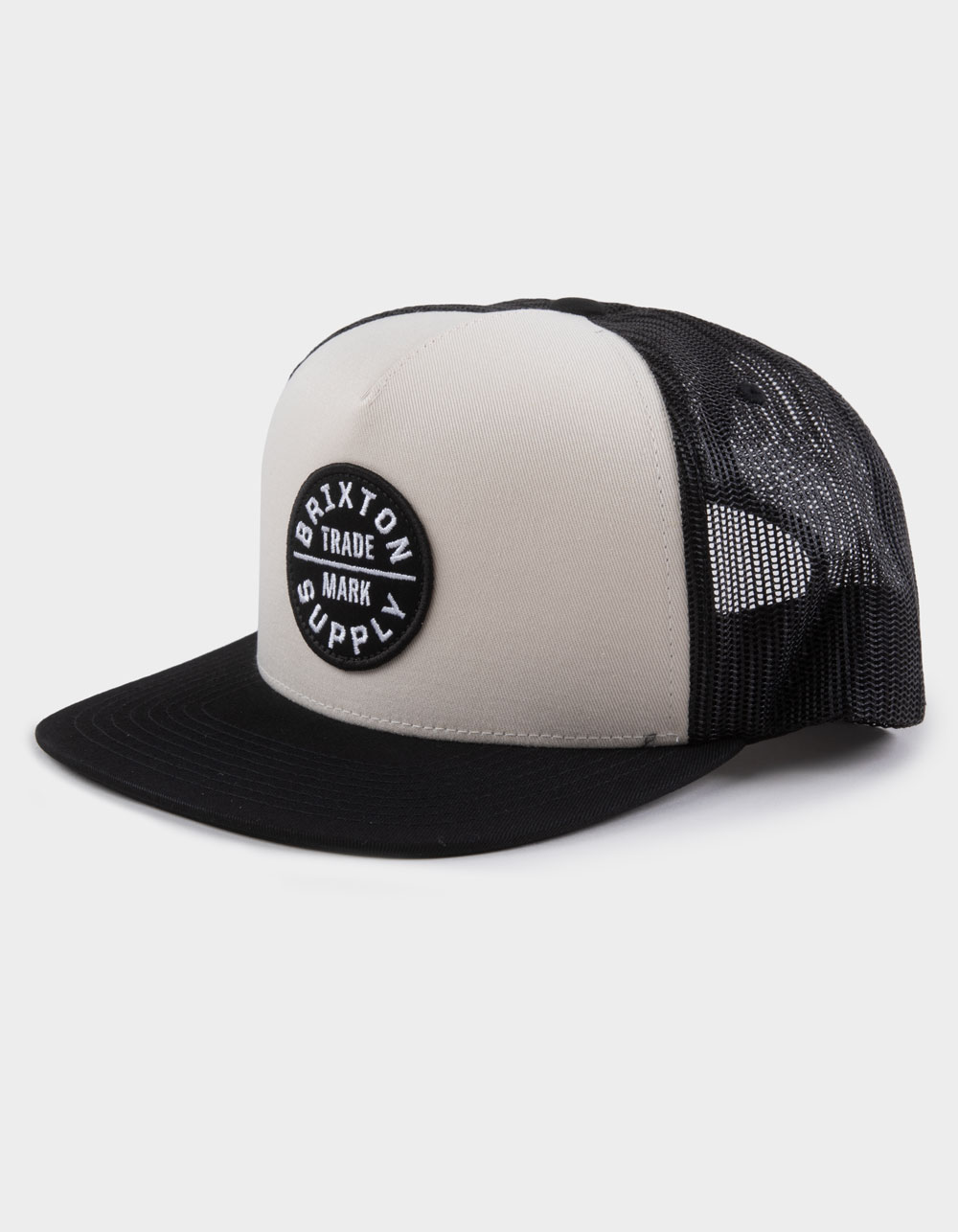 BRIXTON Oath Trucker Hat - BLACK COMBO