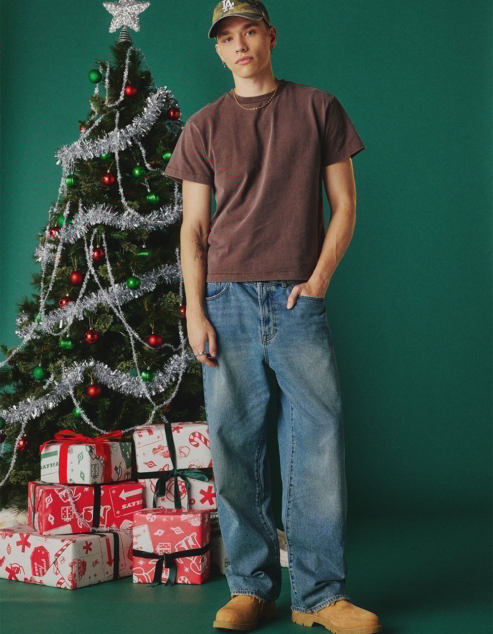 RSQ Mens Baggy Jeans - VINTAGE MED