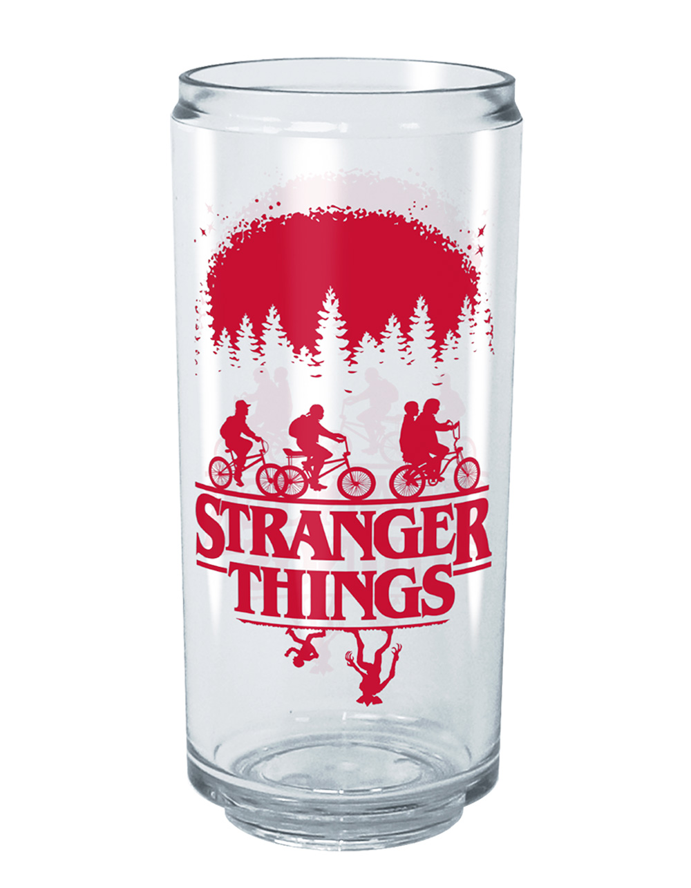 STRANGER THINGS 16 oz Upside Down Cup - CLEAR
