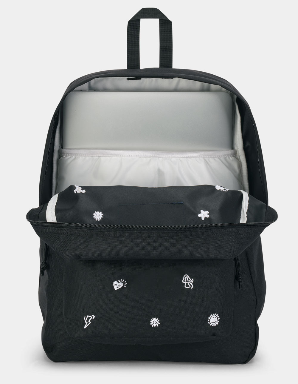 JANSPORT SuperBreak Plus FX Backpack KIDCORE CHARMS BLACK Tillys