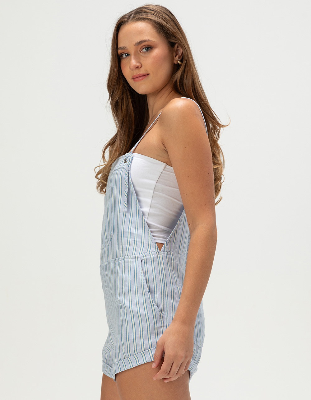 BILLABONG Wild Pursuit Womens Romper - BLUE COMBO