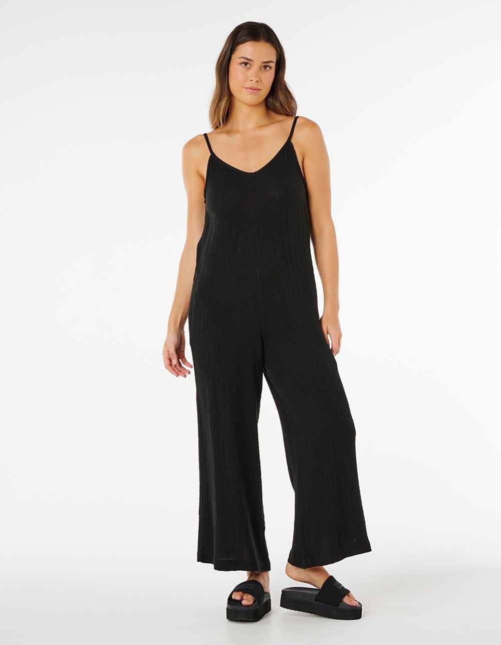 RIP CURL Premium Surf Womens Jumpsuit - BLACK