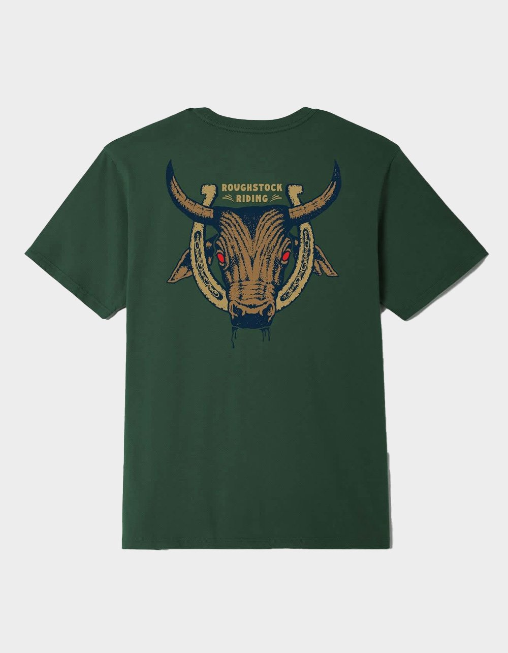 BRIXTON Roughstock Mens Tee - FOREST