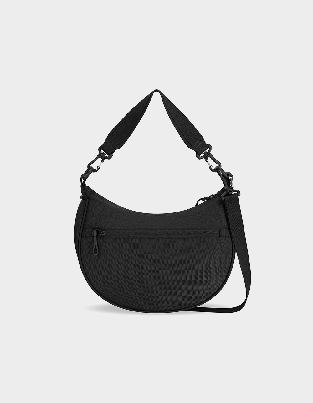 SHERPANI Mina Crescent Bag - BLACK