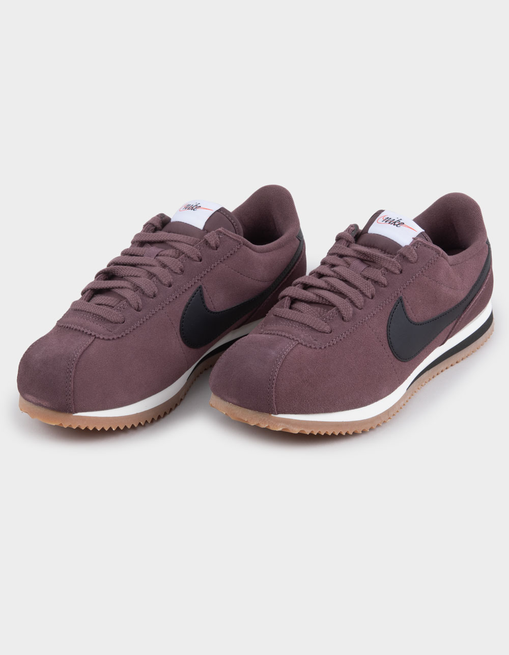 NIKE Cortez Womens Shoes - PURPLE/BLACK