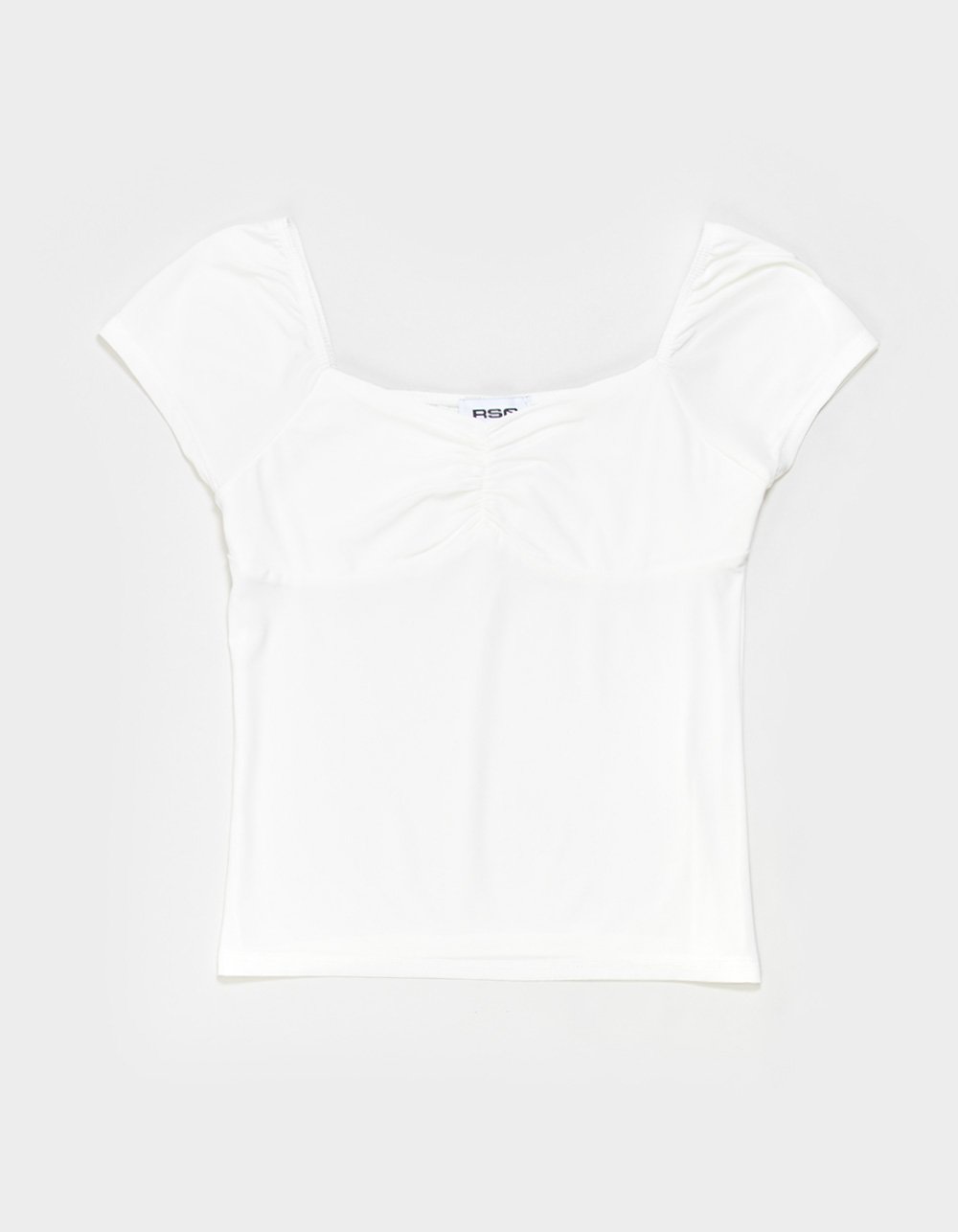 RSQ Girls Butter Soft Cinch Top - IVORY