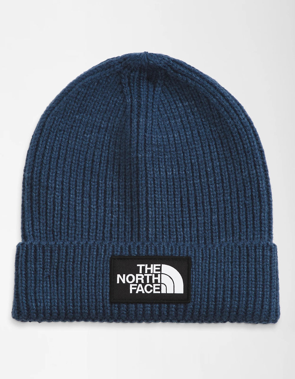 THE NORTH FACE TNF Box Logo Cuffed Kids Beanie - BLUE