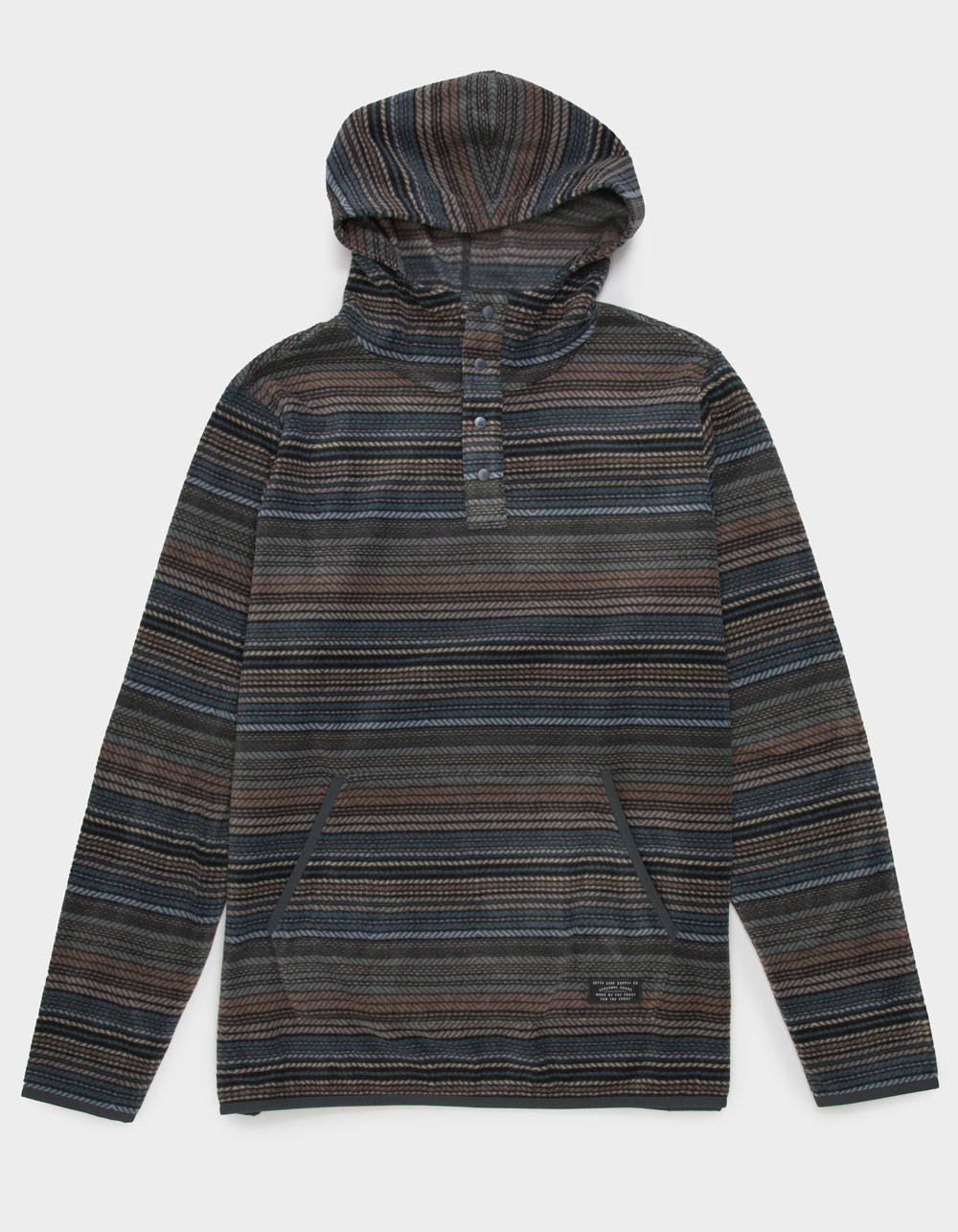 JETTY Quintin Mens Hoodie - CHARCOAL