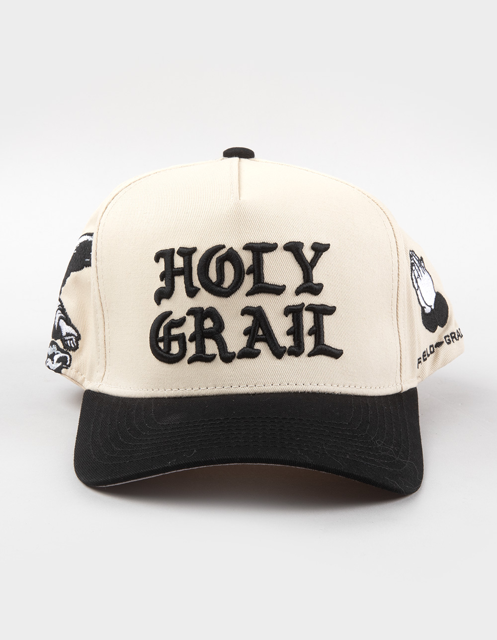 FIELD GRADE Holy Grail Snapback Hat - BLACK COMBO