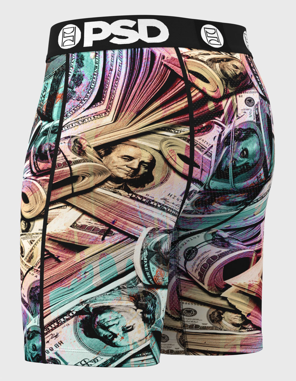 PSD Money Chalk Mens Boxer Briefs - MULTI