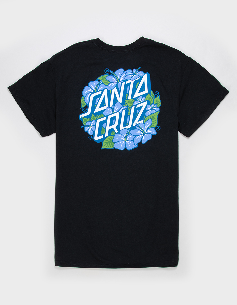SANTA CRUZ Hibiscus Dot Mens Tee - BLACK