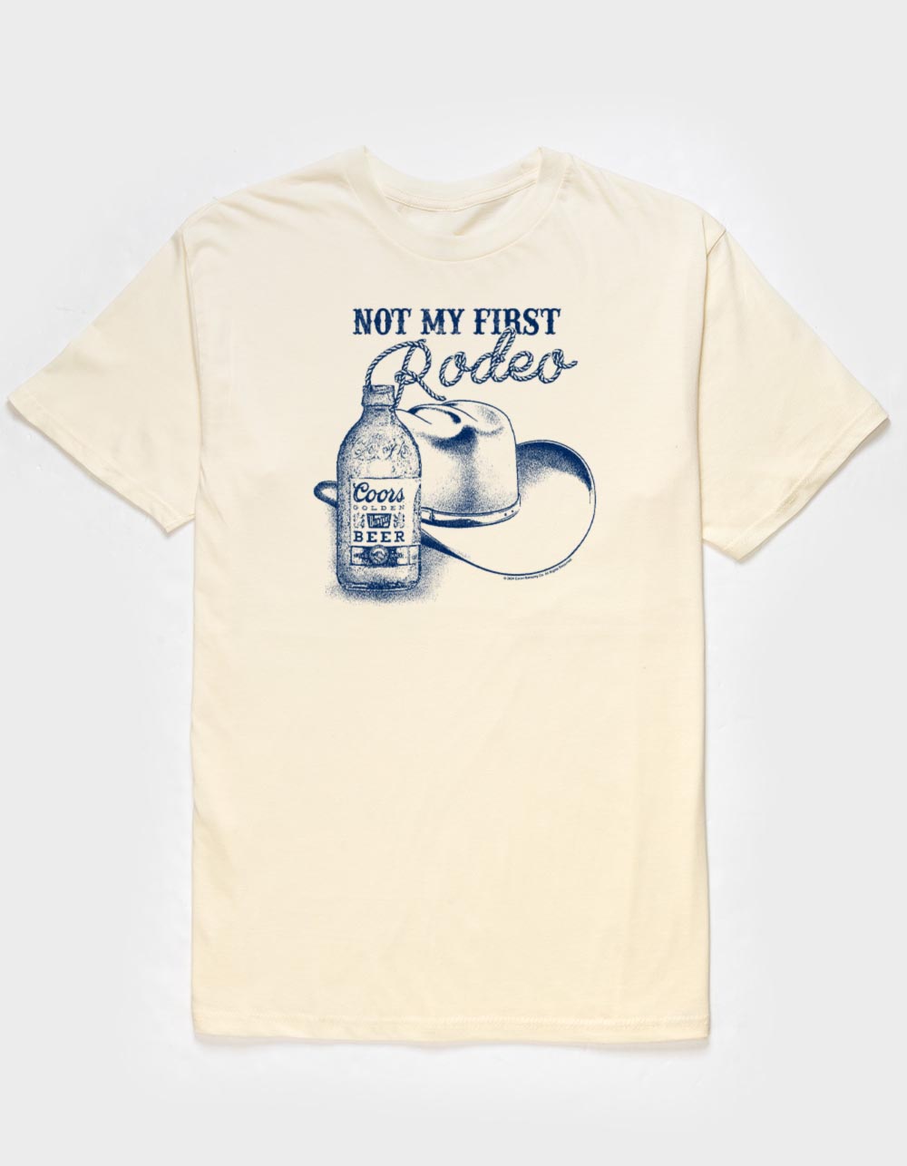 COORS Not My First Rodeo Unisex Tee - NATURAL