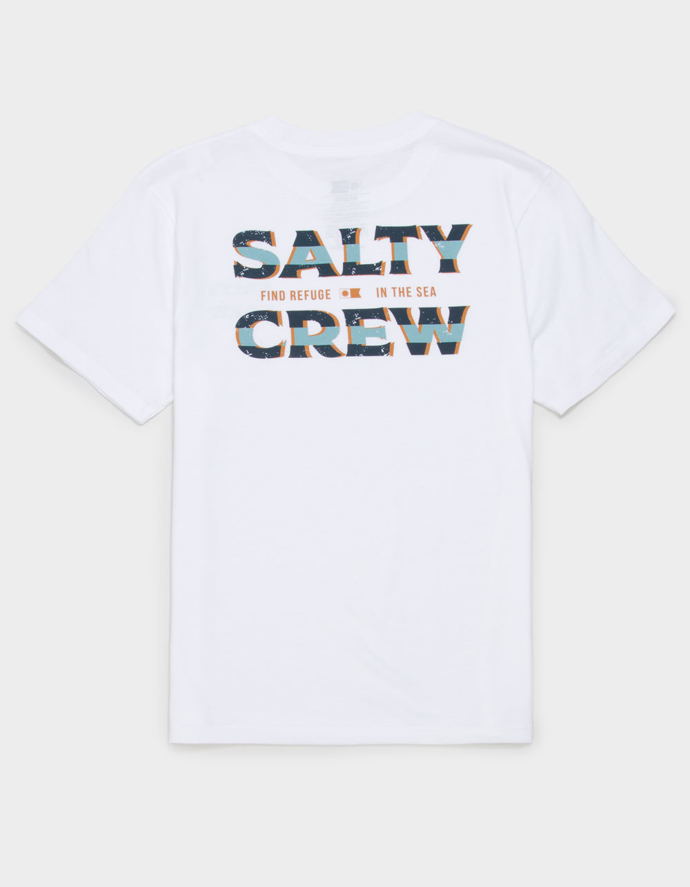 SALTY CREW Offset Boys Tee - WHITE