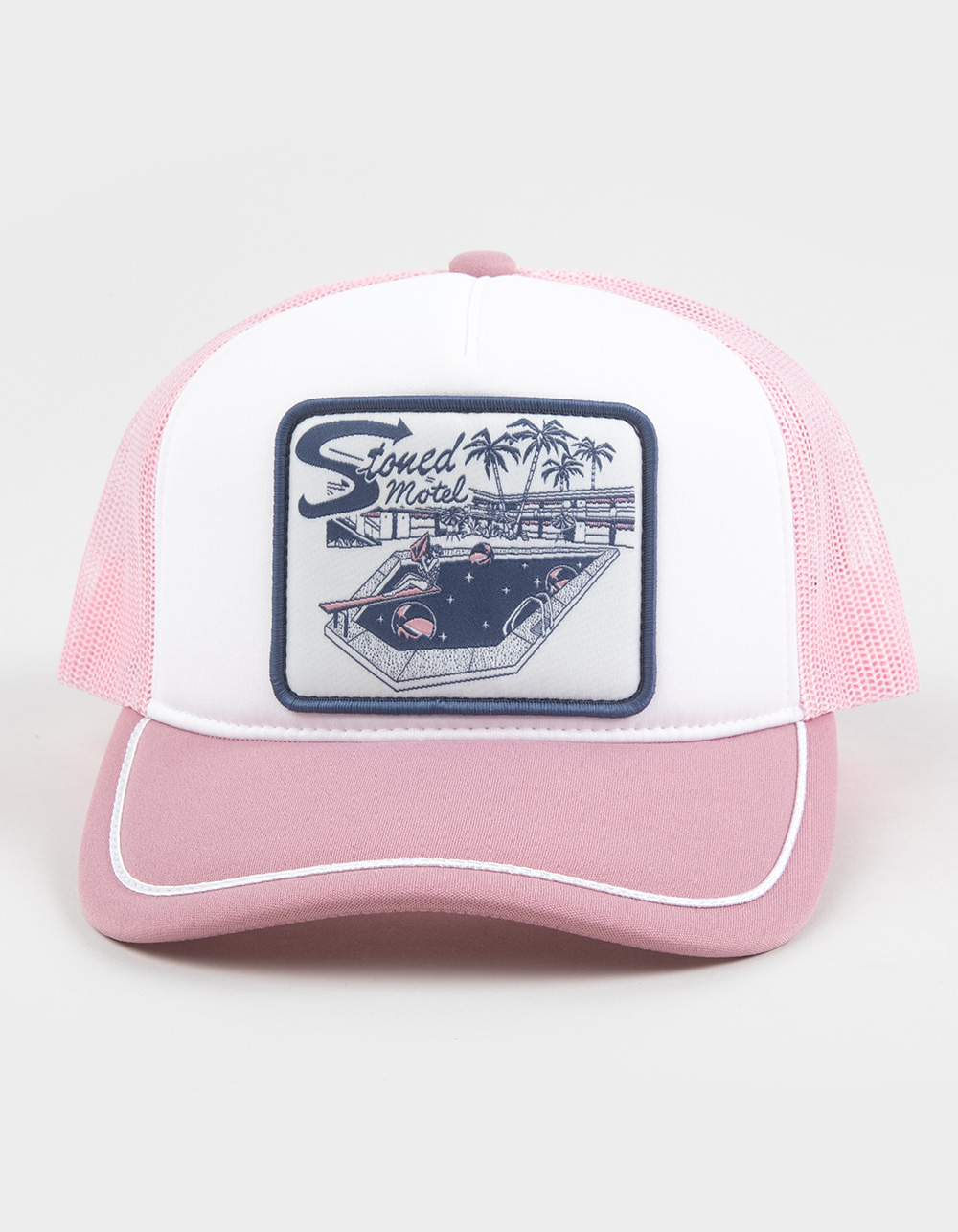 VOLCOM Heartland Womens Trucker Hat - PINK