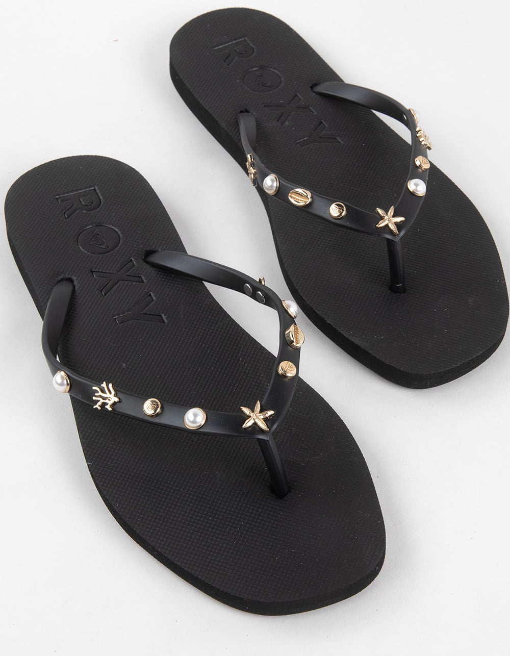 ROXY Hema Womens Flip Flops - BLACK