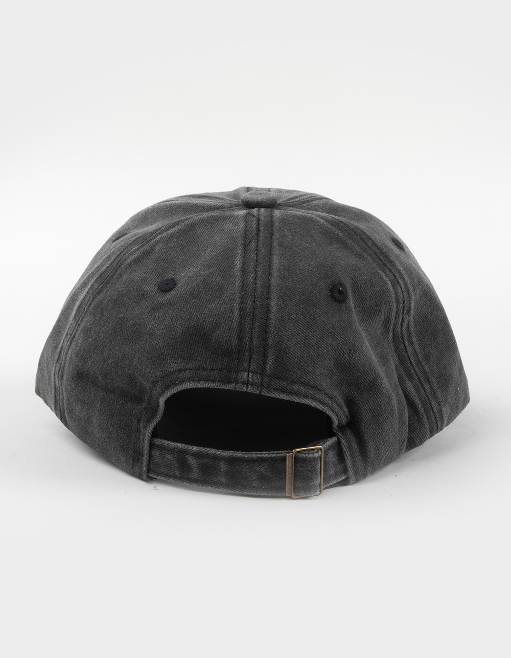 Los Angeles Star Womens Strapback Dad Hat - WASHED BLACK