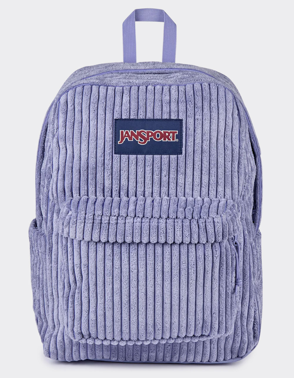 JANSPORT SuperBreak Plus FX Backpack - SURREAL CORDUROY LAVENDER ASH